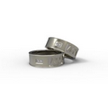 10K White Gold Signature Style Ring, Custom Design